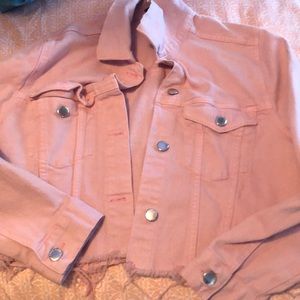 Pink Jean Jacket